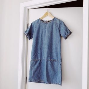 Topshop Moto Denim Dress